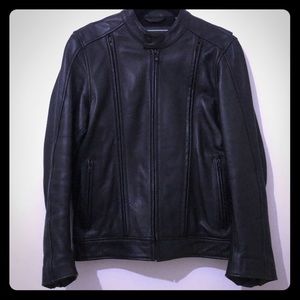 Men’s Leather Jacket/ New